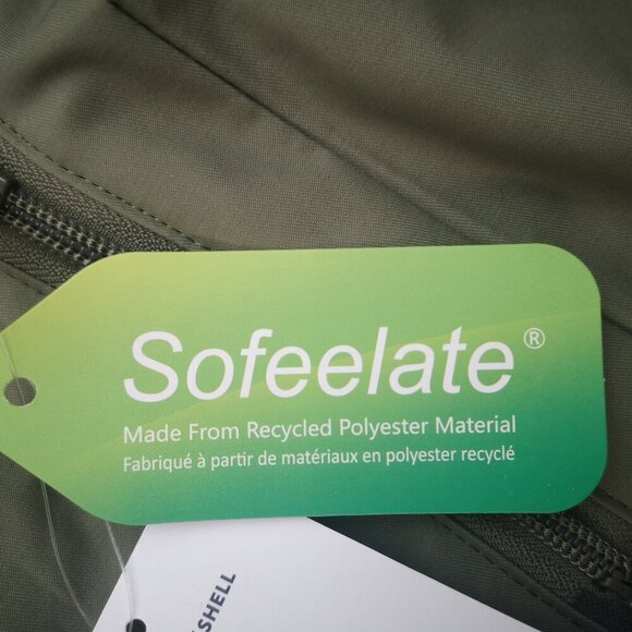 NWT Hyba Ladies Size Large Army Green Lined (Shell Only) Hooded Coat - Picture 10 of 15